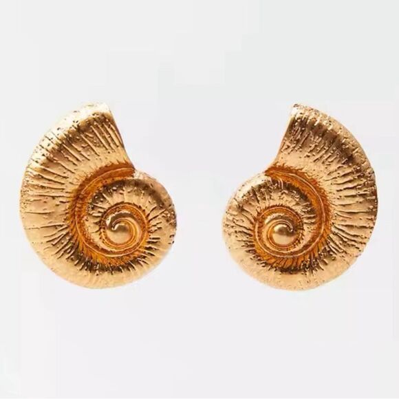 shell  earrings H46 - Picture 2 of 6